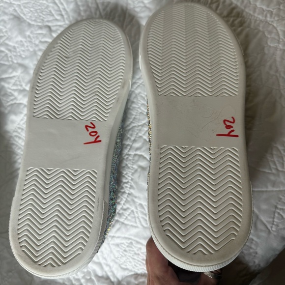 BETSEY JOHNSON “BRET” CRYSTAL SNEAKERS - Picture 8 of 10